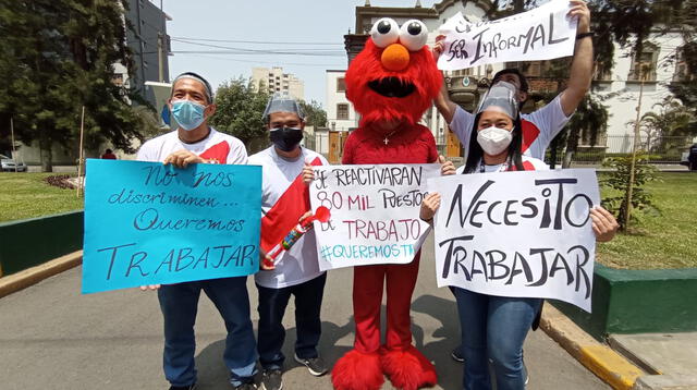 La marcha se llevó en forma pacífica por las calles de Lima