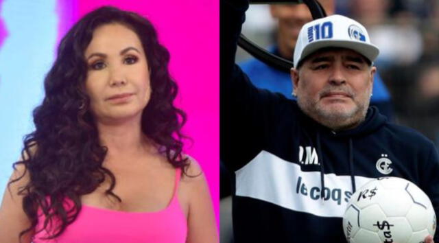 Janet Barboza presentaba un segmento sobre los excesos de Diego Maradona en América Hoy cuando soltó la errónea información.