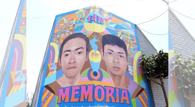 Realizan mural en memoria de los jóvenes fallecidos en marcha.