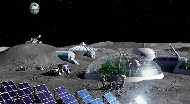 ESA está desarrollando un proyecto para transformar el polvo de la luna.