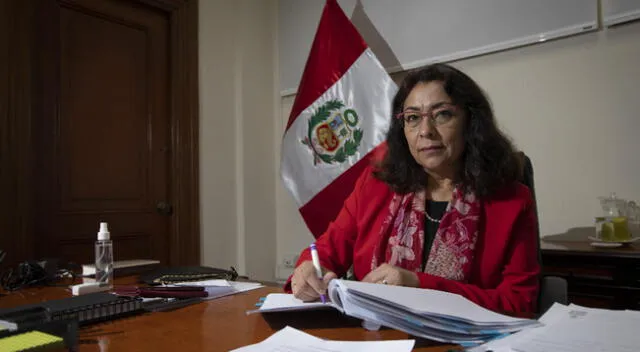 Violeta Bermúdez espera que le den el voto de confianza a su Gabinete Ministerial.