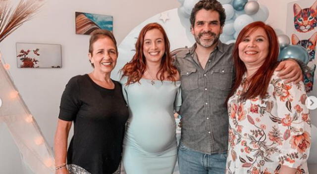 Natalia Salas celebró su baby shower virtual tras estar a punto de dar a luz