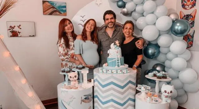 Natalia Salas celebró su baby shower virtual tras estar a punto de dar a luz