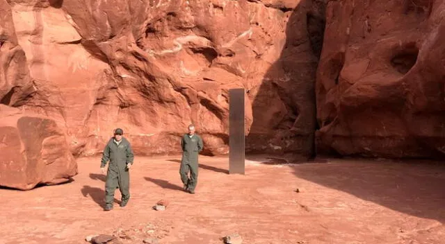 Desaparece misteriosamente el ‘monolito’ que hallaron en Utah