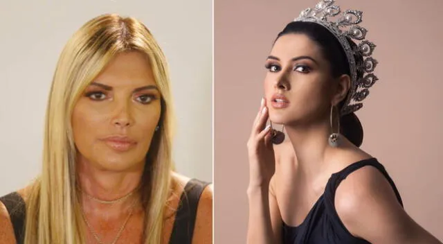 Jessica Newton dedica sentido mensaje a Miss Perú.