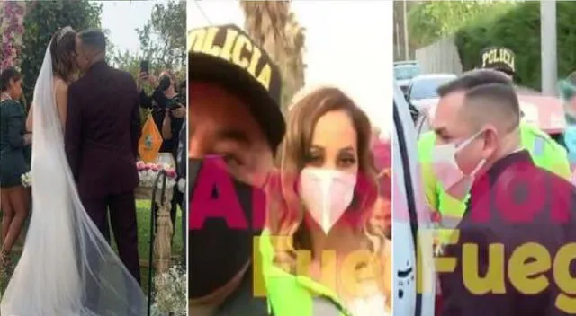 Olinda Castañeda culpa a la prensa por haber sido trasladada a una comisaría tras casarse.