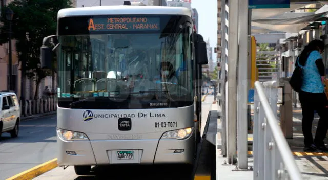 Natale Amprimo niega que haya un acuerdo para que los buses del Metropolitano se restablezcan este martes al mediodía.