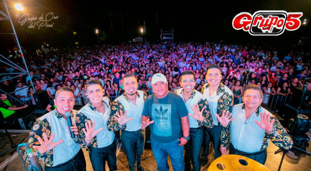 Grupo 5 anuncia show virtual para celebrar Año Nuevo