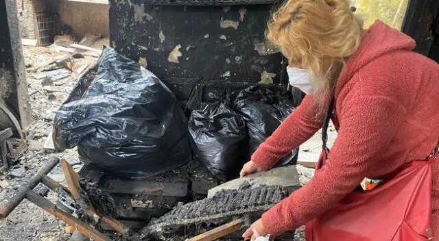 Una cantante de música tropical lo perdió todo tras incendio en su vivienda.