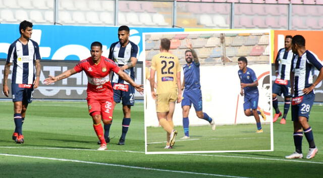 Facundo Parra fue el encargado de poner el 1-1 ante UTC que le permitió salvar la categoría | Foto: @LigaFutProf/composición