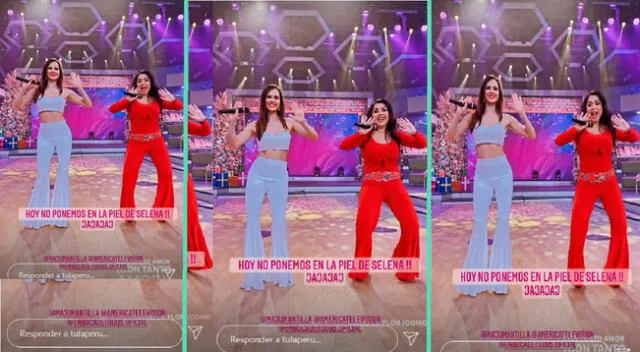 Tula Rodríguez y Maju Mantilla se convierten en Selena.