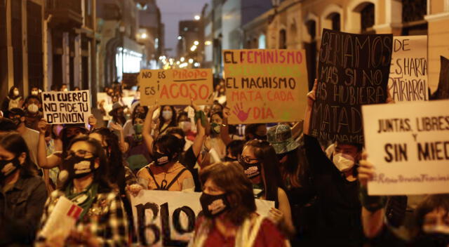 Marcha violencia contra la mujer