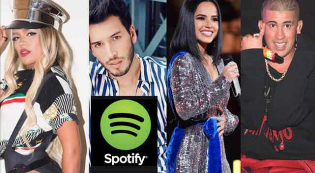 Karol G, Bad Bunny y J Balvin son los cantantes latinos más escuchados en Spotify