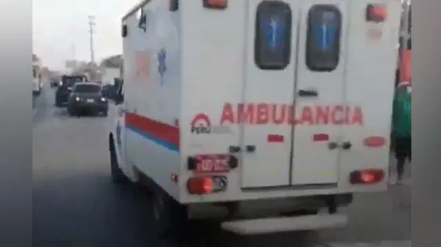 Ambulancia es atacada con piedras en el paro agrario