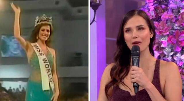 Maju Mantilla celebra que un día como hoy fue coronada como Miss Mundo 2004.