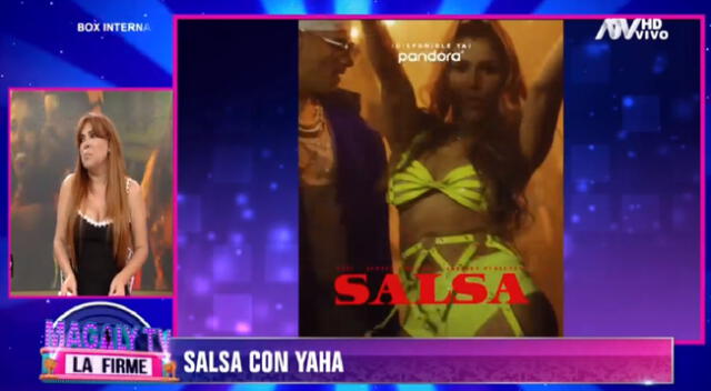 Magaly Medina sobre videoclip de Yahaira Plasencia.