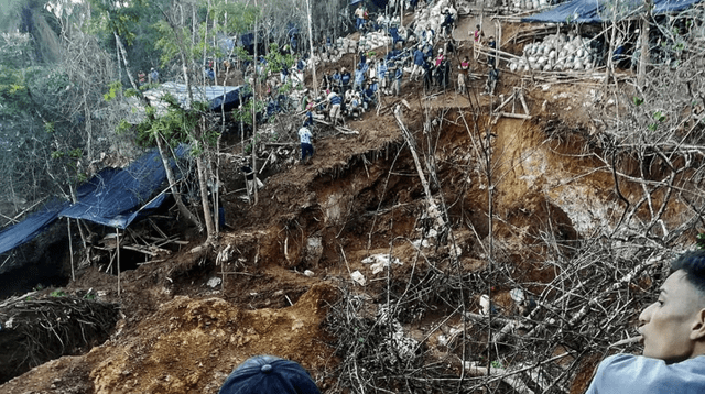 Al menos 15 personas quedan atrapadas tras derrumbe en mina de Nicaragua.