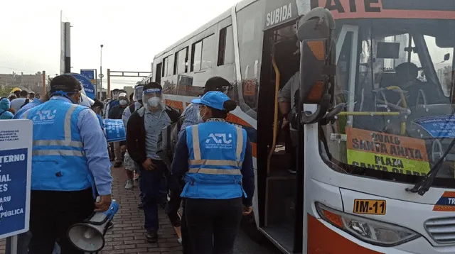 El transporte público en Lima y Callao brindará su servicio desde las 5 a. m. hasta las 11 p. m.