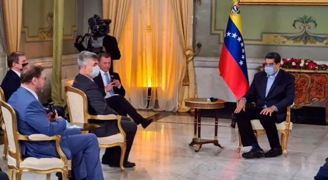 “Agradecemos su interés en este proceso democrático de Venezuela”, indicó Maduro.