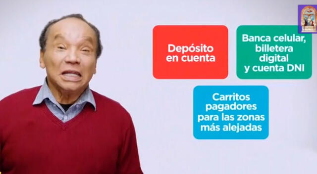 NO VAYAS AL BANCO, recuerda que ingresando al link del bono Universal podrás afiliarte a la banca móvil y cobrar desde tu celular. No olvides tener a la mano tu DNI.