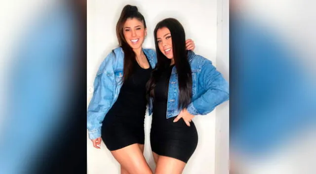 Yahaira Plasencia y su hermana Silvana Plasencia disfrutan de su tiempo juntas.