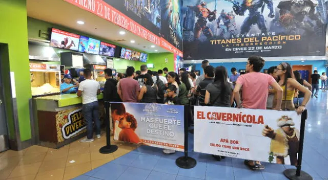 Reapertura de cines en el Perú.