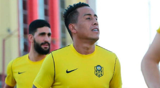 Christian Cueva fue excluido por su club Yeni Malatyaspor.