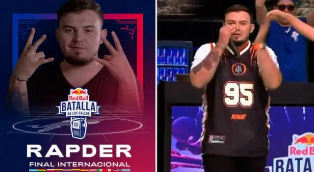 Rapder se convierte en el ganador internacional del Red Bull Batalla