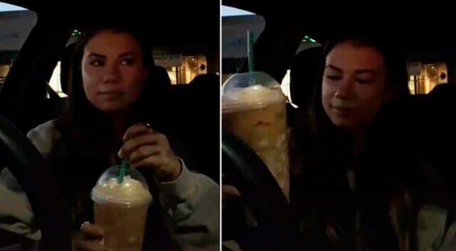 La joven se percató que no sentía el sabor de la bebida.