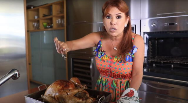 Magaly Medina compartió nueva receta de pavo al horno, tras recibir criticas por su primer consejo al preparar el platillo tradicional.