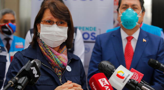 Pilar Mazzetti mencionó que el Minsa y el Ministerio de Relaciones Exteriores vienen contactándose con diversos laboratorios manifestando su intensión de adquirir la vacuna contra el coronavirus.