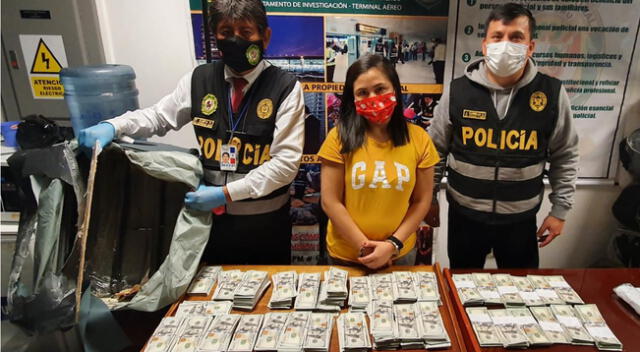 Ministerio Público pide prisión para Janett Chávez Aliaga por llevar dólares falsos a los Estados Unidos