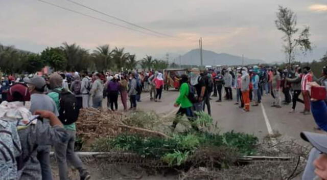 Protesta en Chiclayo.