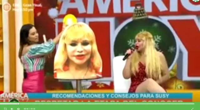 Susy Díaz bromea en vivo con Ethel Pozo tras recibir consejo de amor