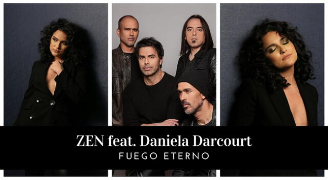 Daniela Darcourt incursiona en el rock junto a Zen.