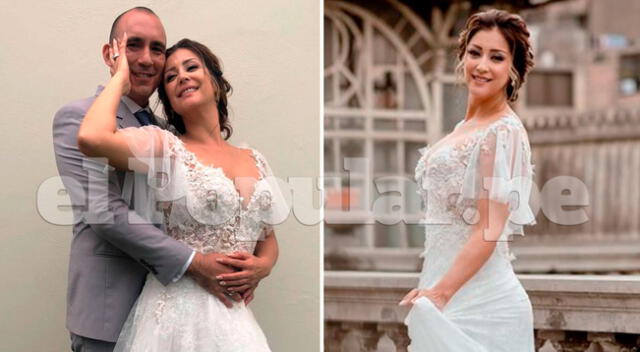 Karla Tarazona recibió un tierno mensaje como parte de los votos de amor de su esposo Rafael Fernández en su boda.