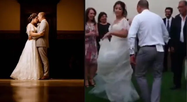 Karla Tarazona y Rafael Fernández festejaron su matrimonio a ritmo de festejo