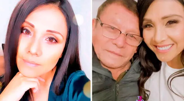 Tula Rodríguez triste porque su papá se viajará por un mes.