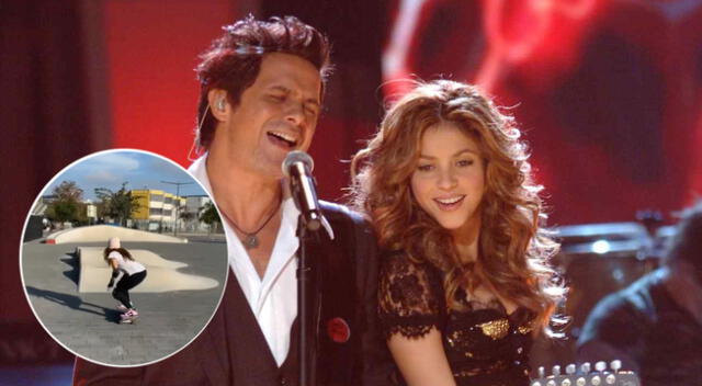 Shakira y Alejandro Sanz llamaron la atención en las redes sociales.