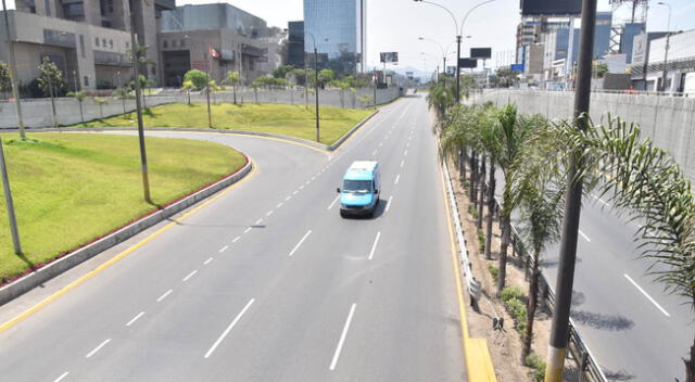 Los vehículos no podrán circulas por la Vía Expresa Javier Prado. La PNP solicita que tomen rutas alternas a los vehículos autorizados.