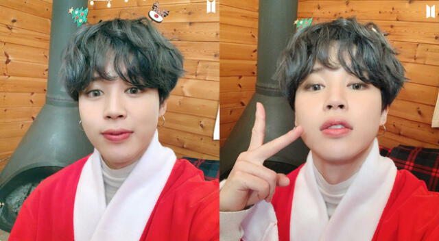 Park Jimin le dio un regalo a su BTS Army y lanzó “Christmas Love” a manera de celebrar las fiestas con ellos.