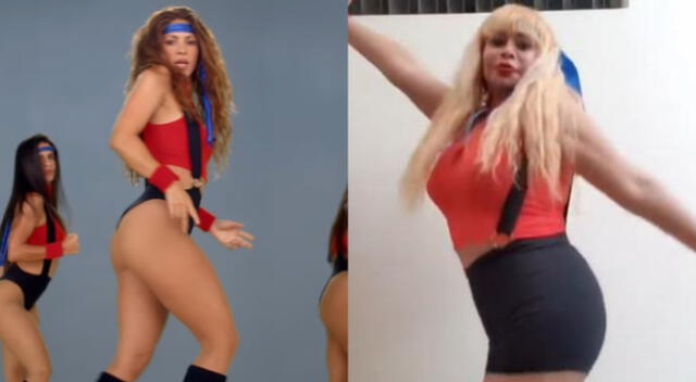 Susy Díaz se animó a bailar "Girl like me" de Shakira y los Black Eyed Peas en Instagram, y mostró sus habilidades con una divertida coreografía.