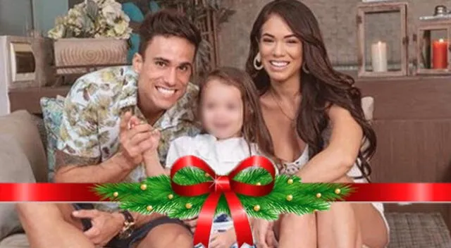 Jazmín Pinedo y Gino Assereto pasarían Navidad junto a su pequeña Khaleesi.