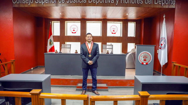 José Mario Escudero Vigil es el nuevo presidente del Consejo Superior de Justicia Deportiva