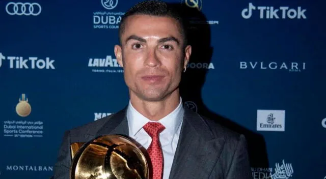 Cristiano Ronaldo agradeció los más de 21 millones de votos.