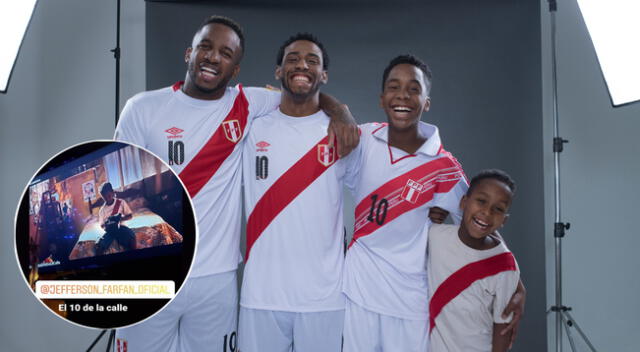 Jefferson Farfán feliz por su película La Foquita: El 10 de la calle.