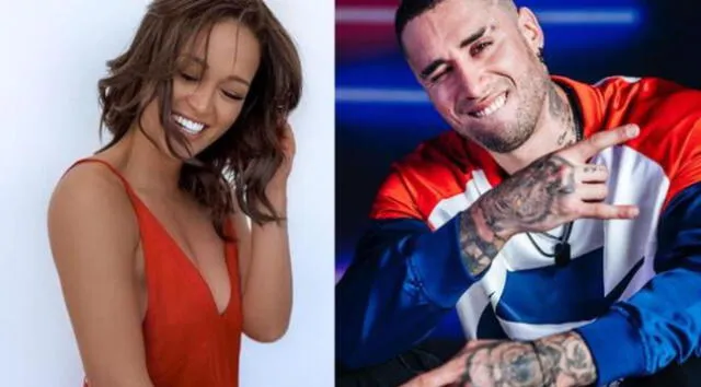 Angie Arizaga reveló que no podía seguir escondiendo "lo inevitable", y dio a conocer que está feliz junto a Jota Benz.