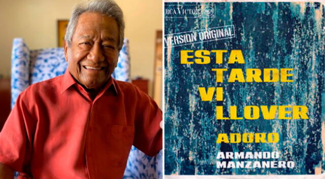 La composición de Armando Manzanero: “Esta tarde vi llover”, fue considerada como mejor canción latina, según Billboard.