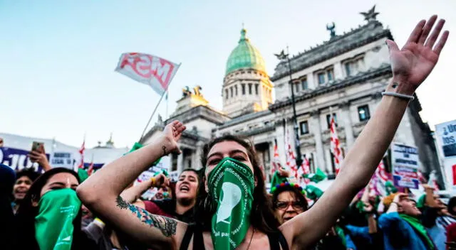 El proyecto de ley de aborto fue aprobado en Argentina el 11 de diciembre.