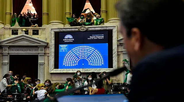 El proyecto de ley de aborto fue aprobado en Argentina el 11 de diciembre.